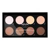 NYX Highlight & Contour Pro Palette - 21,6 g.
