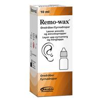 Remo-wax øredråber uden sprøjte - 10ml