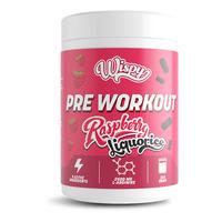 Wispy Pre Workout Raspberry Liquorice - 350 g.