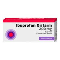 Ibuprofen Orifarm 200 mg - 20 tabletter