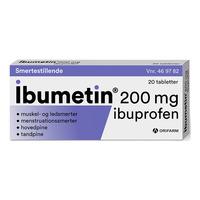 Ibumetin 200 mg. - 20 stk.