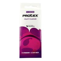 Protex Fruity Flavour Kondomer - 10 stk.