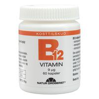 Natur-Drogeriet B12 Vitamin 9 μg - 60 kaps.
