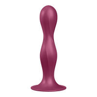 Satisfyer Double Ball-R Dildo Red - 1 stk.