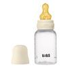 BIBS Baby Bottle Round Latex 150 ml Slow Flow Ivory - 1 stk.