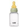 BIBS Baby Bottle Round Latex 150 ml Slow Flow Sage - 1 stk.