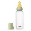 BIBS Baby Bottle Round Latex 270 ml Medium Flow Sage - 1 stk.