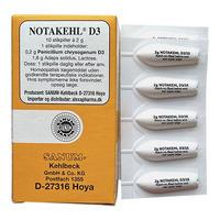 Notakehl stikpiller D3 - 10 stk.