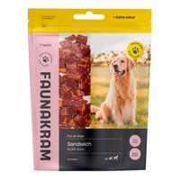 Faunakram godbidder m. and og sweet potato, valuepack - 300 g.