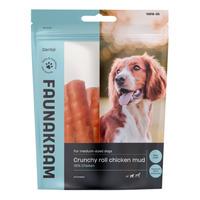 Faunakram dental sprød rulle m. kylling str. M - 250 g.
