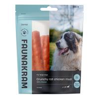 Faunakram dental sprød rulle m. kylling str. L - 300 g.