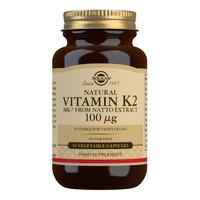 Solgar K2 Vitamin 100µg - 50 kaps.