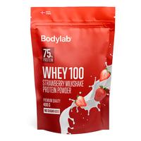 Bodylab Whey 100 Strawberry Milkshake - 400 g.