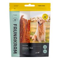 Faunakram hundesnack m. kyllingebrystfilet, valuepack - 300 g.
