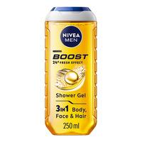 Nivea Men Boost Shower - 250 ml.