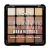 NYX Ultimate Shadow Palette 16-Pan 05W Warm Neutrals - 12,8 g.