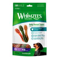 Whimzees Toothbrush Star XS, 48 stk, 360 g