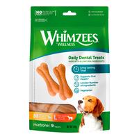 Whimzees Ricebone tyggeben L, 9 stk, 540 g