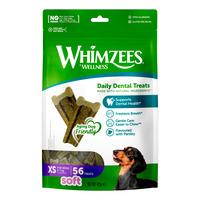 Whimzees Soft Dental tyggestænger, XS - 56 stk.