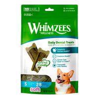 Whimzees Soft Dental tyggestænger, S - 28 stk.