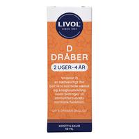 Livol D-dråber 2 uger - 4 år - 10 ml