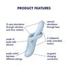 Satisfyer Heat Flex 4 Rabbit Vibrator Blue - 1 stk.