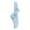 Satisfyer Heat Flex 4 Rabbit Vibrator Blue - 1 stk.