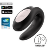 Satisfyer Double Joy Par Vibrator m. App Black - 1 stk.