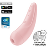 Satisfyer Curvy 2+ Air Pulse Stimulator Vibration m. App