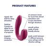 Satisfyer Sunray Vibrator m. App - Berry