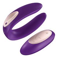 Satisfyer Double Plus Par Vibrator m. Fjernbetjening - 1 stk.