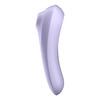 Satisfyer Dual Pleasure Air Pulse Vibrator m. App - Lilla
