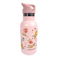 Filibabba Drikkeflaske i rustfrit stål Ocean Blossom - 1 stk