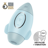 Satisfyer Mission Control vibrator - blue