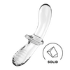Satisfyer Double Crystal transparent glasdildo