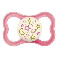 MAM Supreme Night Silikone Sut 6-16 mdr. - Pink