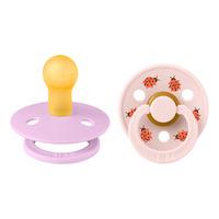 BIBS Studio Colour Ladybug Latex Violet Sky Mix - Flere størrelser - 2 stk.