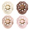 BIBS Boheme Latex Ivory/Blush/Woodchuck/Blossom 4 pak - Flere størrelser