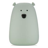 Rabbit & Friends Natlampen Bjørn Stor Genopladelig Salvie Grøn - 1 stk.