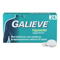 Galieve Peppermint tyggetabletter - 24 stk