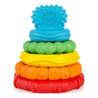 Baby Einstein Stack & Teethe - multi-tekstur legesæt med bideringe - 1 stk.
