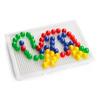 Quercetti Stiftmosaik FantaColor Tab Basic (100 dele) - 1 sæt