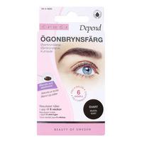Depend Øjenbrynsfarve, Sort - 1 stk.