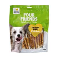 FourFriends Twisted Stick Chicken 12,5 cm - 40 stk.