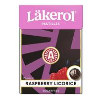 Lâkerol Hindbær Lakrids - 75 g.