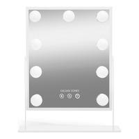 Gillian Jones Makeup Artist Mirror med 9 kraftige LED pærer - Hvid - 1 stk.