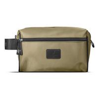 Vittorio Herre toilettaske med 3 rum grøn nylon - 1 stk.