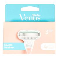 Gillette Venus Smooth Sensitive Barberblade - 4 stk.