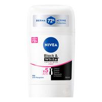 Nivea Black & White Invisible Deostick - 50 ml.