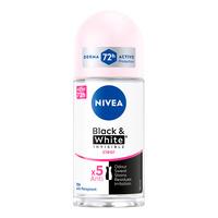 Nivea Black & White Invisible Original Deo Roll On - 50 ml.
